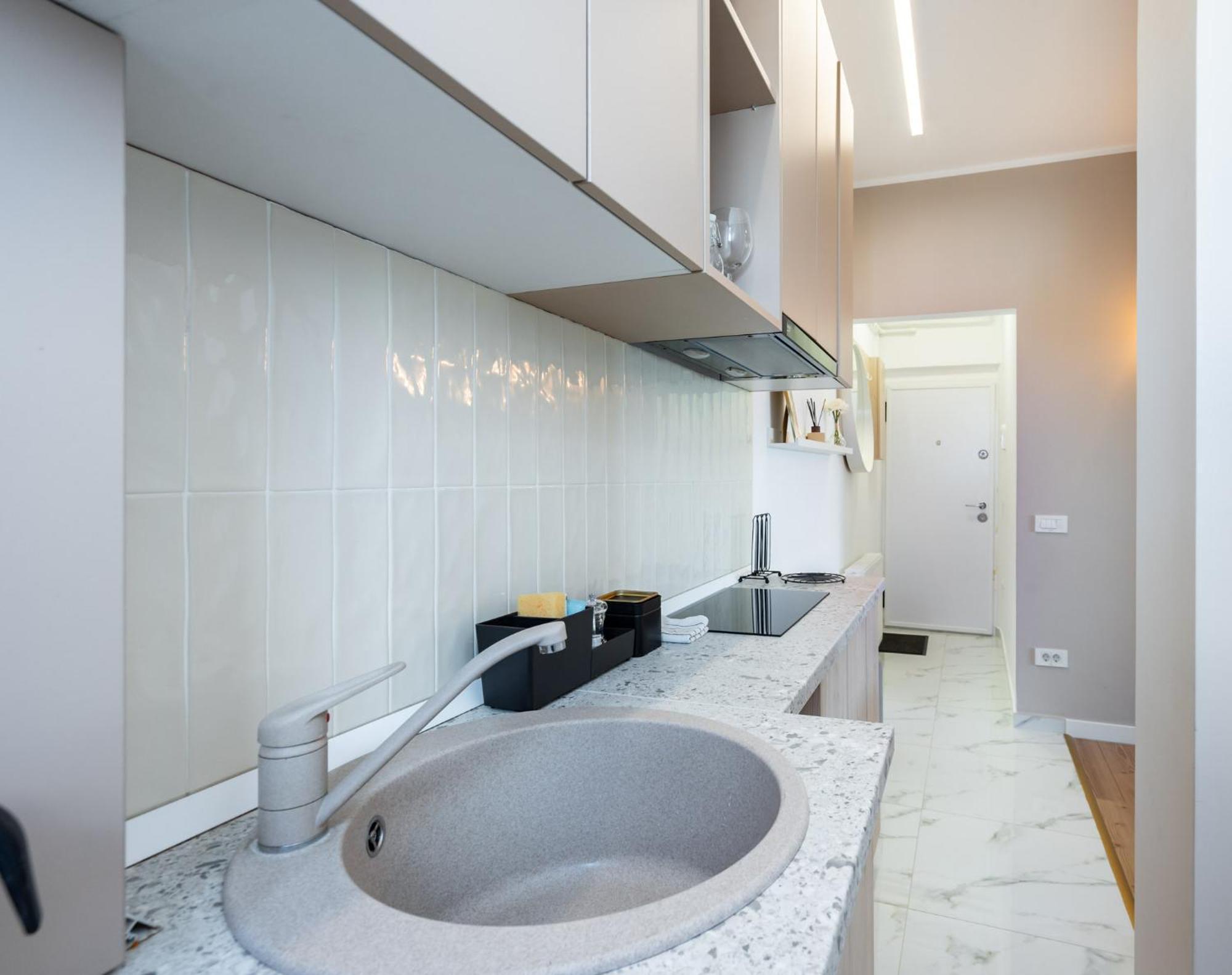 Sunset - Luxury Studio On Calea Victoriei Bukarest Exteriör bild